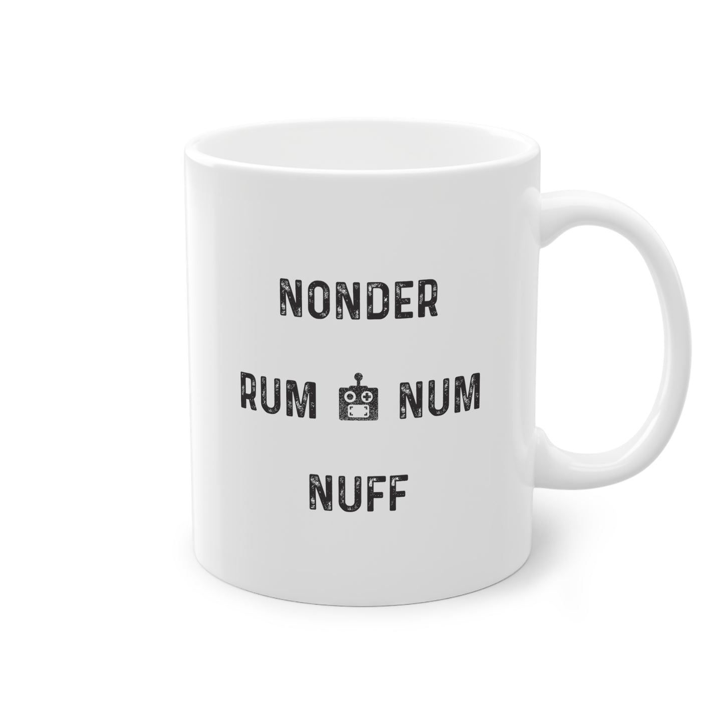 Nonder Rum Nun Nuff beidseitig Tasse 330ml
