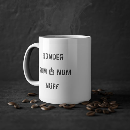 Nonder Rum Nun Nuff beidseitig Tasse 330ml